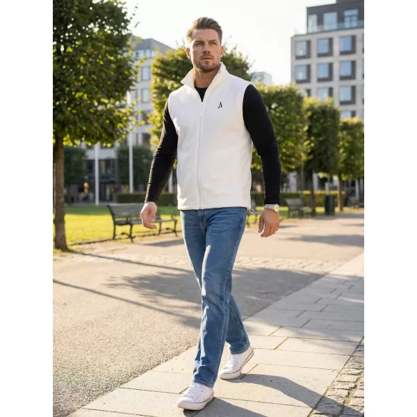  Vestă din lână pentru bărbați ALTISPORT ALM002518 ALB 