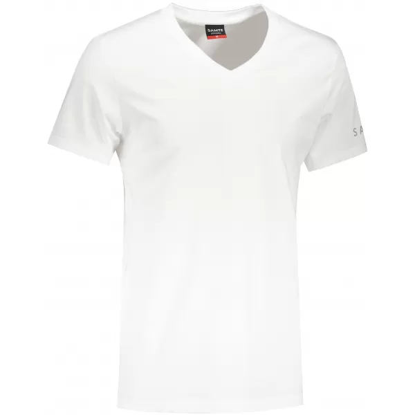  Tricou pentru bărbați cu mâneci scurte SAM 73 BLANE MT 807 ALB 