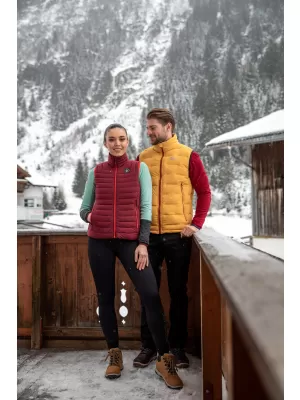 Vestă de iarnă NORDBLANC TRAMMEL NBWJL7547 BURGUNDIA