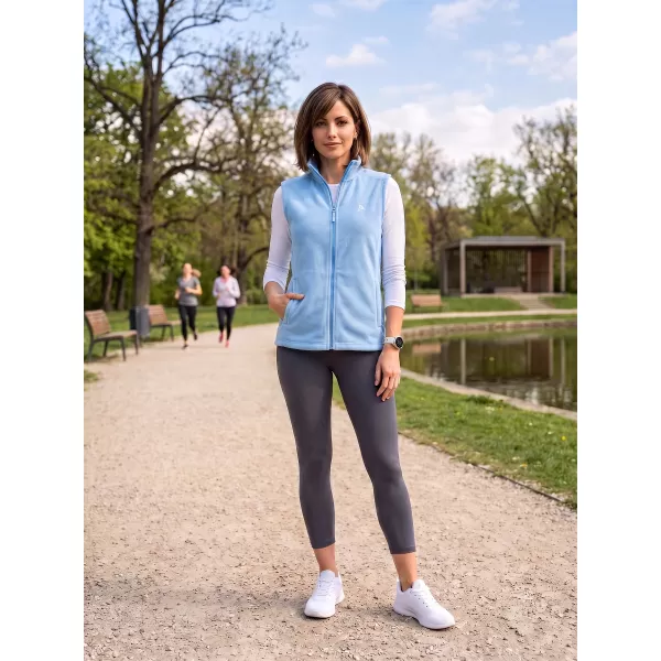  Vesta de dama fleece ALTISPORT ALW002518 AZUR 