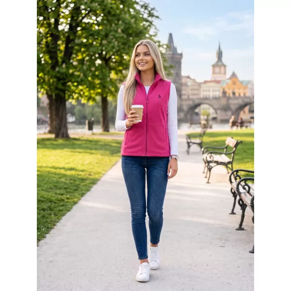  Vesta de dama fleece ALTISPORT ALW002518 FUCSIE 