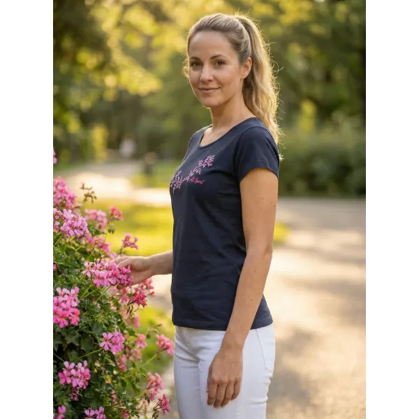  Tricou pentru femei ALTISPORT ALW128122 ALBASTRU MARIN 