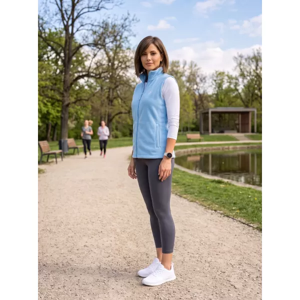  Vesta de dama fleece ALTISPORT ALW002518 AZUR 
