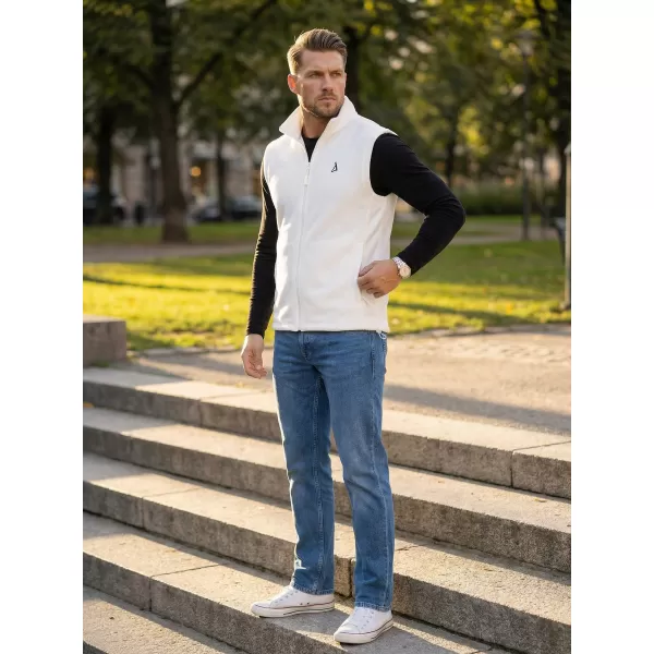  Vestă din lână pentru bărbați ALTISPORT ALM002518 ALB 