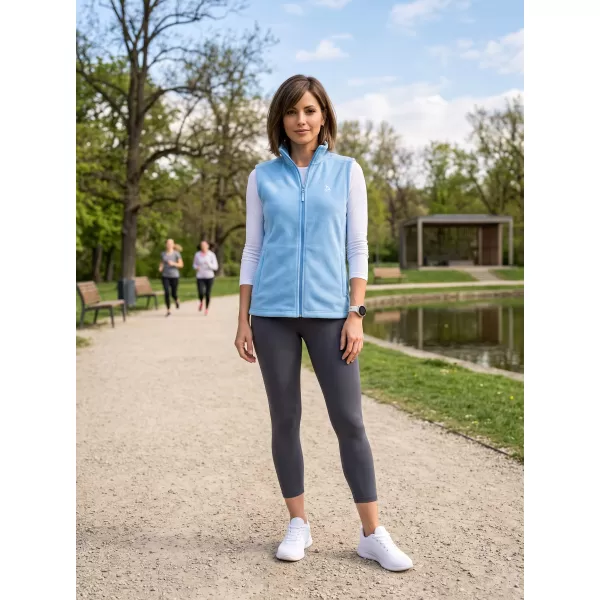  Vesta de dama fleece ALTISPORT ALW002518 AZUR 