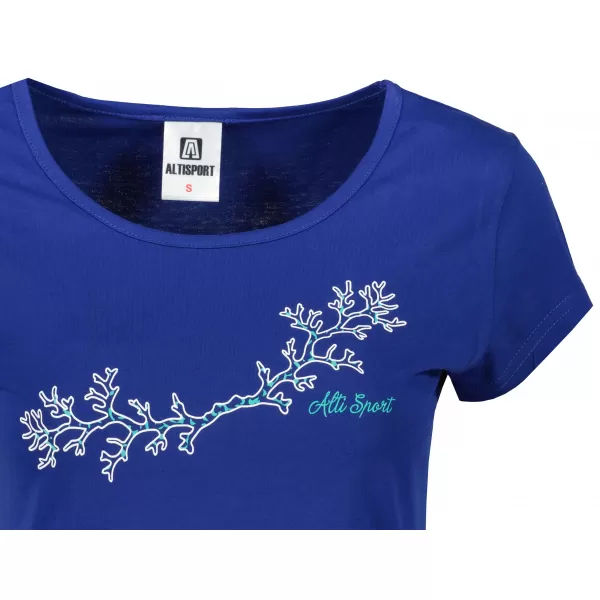  Tricou pentru femei ALTISPORT ALW128122 ALBASTRU REGAL 