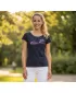 Tricou pentru femei ALTISPORT ALW128122 ALBASTRU MARIN