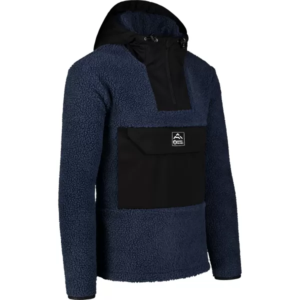  Hanorac pentru bărbați din fleece NORDBLANC COURIER NBWFM7598 ALBASTRU 