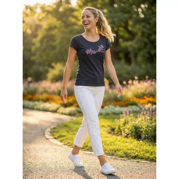  Tricou pentru femei ALTISPORT ALW128122 ALBASTRU MARIN 