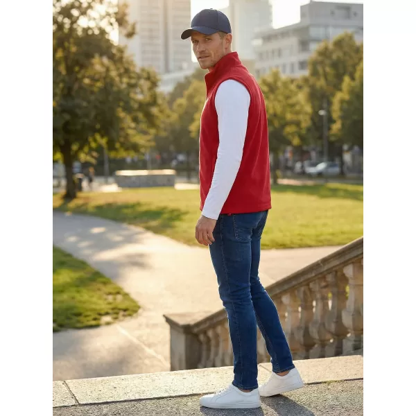  Vestă din lână pentru bărbați ALTISPORT ALM002518 BURGUNDIA 