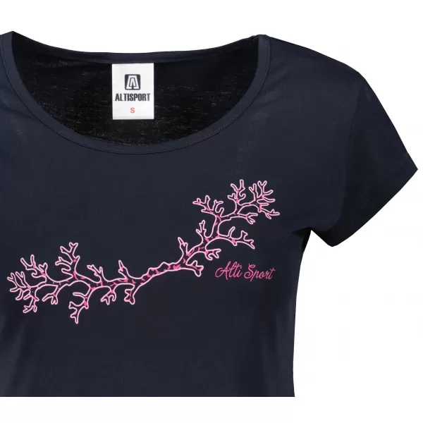  Tricou pentru femei ALTISPORT ALW128122 ALBASTRU MARIN 