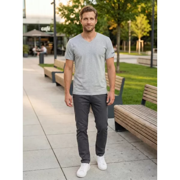  Tricou pentru bărbați cu mâneci scurte SAM 73 BLANE MT 807 GRI 