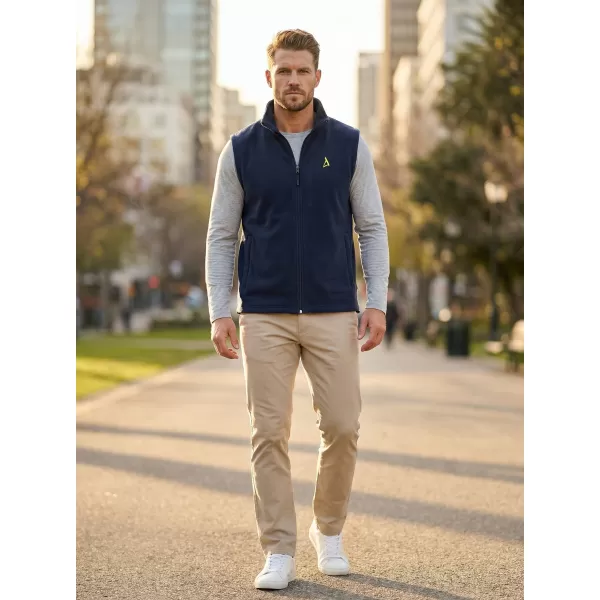  Vestă din lână pentru bărbați ALTISPORT ALM002518 ALBASTRU MARIN 
