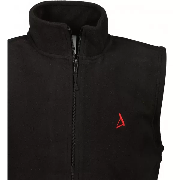  Vestă din lână pentru bărbați ALTISPORT ALM002518 NEGRU ȘI ROȘU 
