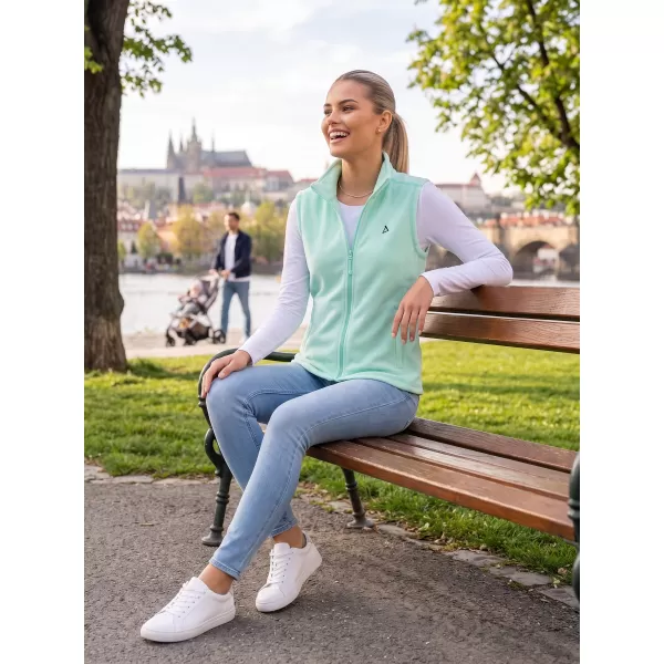  Vesta de dama fleece ALTISPORT ALW002518 MENTĂ 