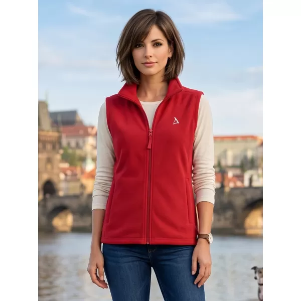  Vesta de dama fleece ALTISPORT ALW002518 BURGUNDIA 