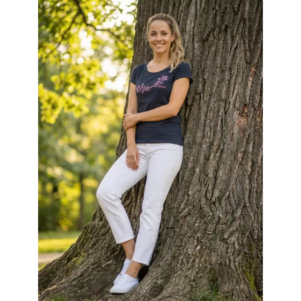  Tricou pentru femei ALTISPORT ALW128122 ALBASTRU MARIN 