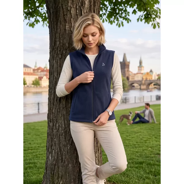  Vesta de dama fleece ALTISPORT ALW002518 ALBASTRU MARIN 