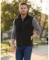 Vestă din lână pentru bărbați ALTISPORT ALM002518 NEGRU