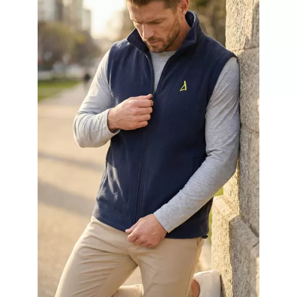  Vestă din lână pentru bărbați ALTISPORT ALM002518 ALBASTRU MARIN 