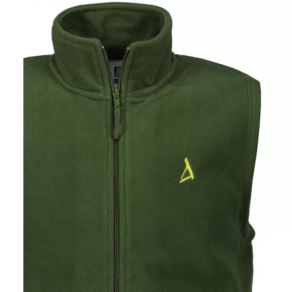  Vestă din lână pentru bărbați ALTISPORT ALM002518 STICLA VERDE 