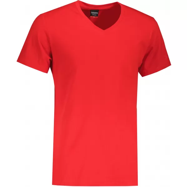  Tricou pentru bărbați cu mâneci scurte SAM 73 BLANE MT 807 ROŞU 