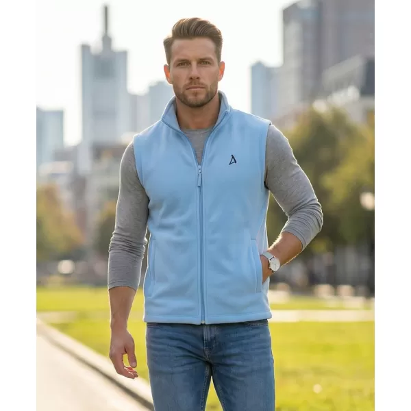  Vestă din lână pentru bărbați ALTISPORT ALM002518 AZUR 