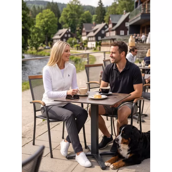  Vesta de dama fleece ALTISPORT ALW002518 ALB 