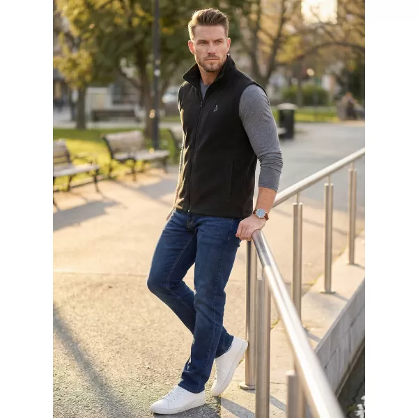  Vestă din lână pentru bărbați ALTISPORT ALM002518 NEGRU 