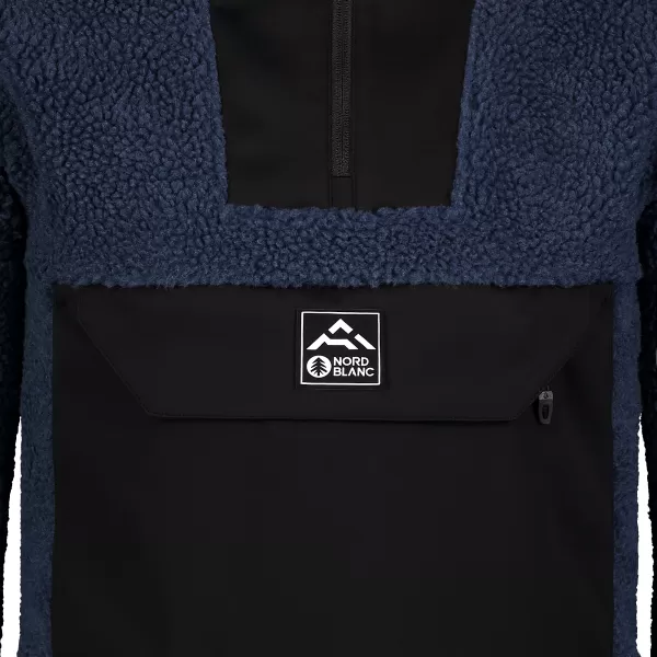  Hanorac pentru bărbați din fleece NORDBLANC COURIER NBWFM7598 ALBASTRU 