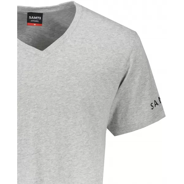  Tricou pentru bărbați cu mâneci scurte SAM 73 BLANE MT 807 GRI 