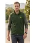 Vestă din lână pentru bărbați ALTISPORT ALM006518 STICLA VERDE