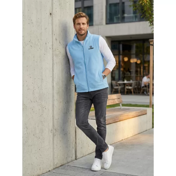 Vestă din lână pentru bărbați ALTISPORT ALM006518 AZUR 