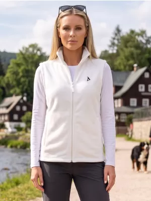 Vesta de dama fleece ALTISPORT ALW002518 ALB