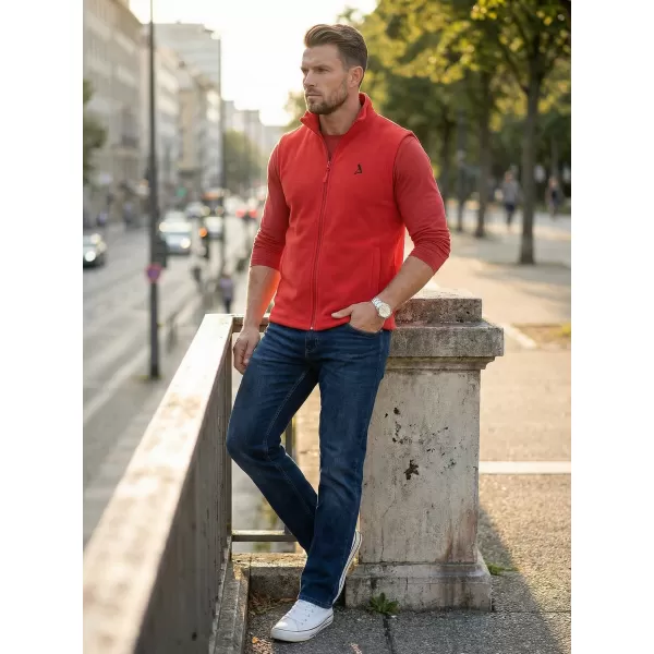  Vestă din lână pentru bărbați ALTISPORT ALM002518 ROȘU 