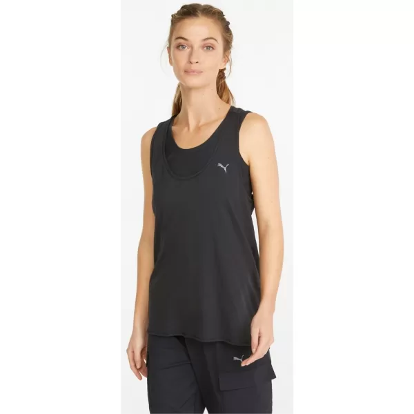  Maieu de damă PUMA STUDIO FOUNDATION RELAXED TANK 521605-01 PUMA NEGRU 