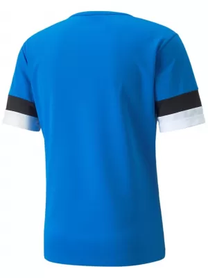 Tricou funcțional pentru bărbați PUMA TEAMRISE JERSEY 704932-02 ELECTRIC BLUE LEMONADE/ ALBASTRU ELECTRIC LIMONADA/PUMA NEGRU/PU