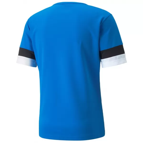  Tricou funcțional pentru bărbați PUMA TEAMRISE JERSEY 704932-02 ELECTRIC BLUE LEMONADE/ ALBASTRU ELECTRIC LIMONADA/PUMA NEGRU/PU 