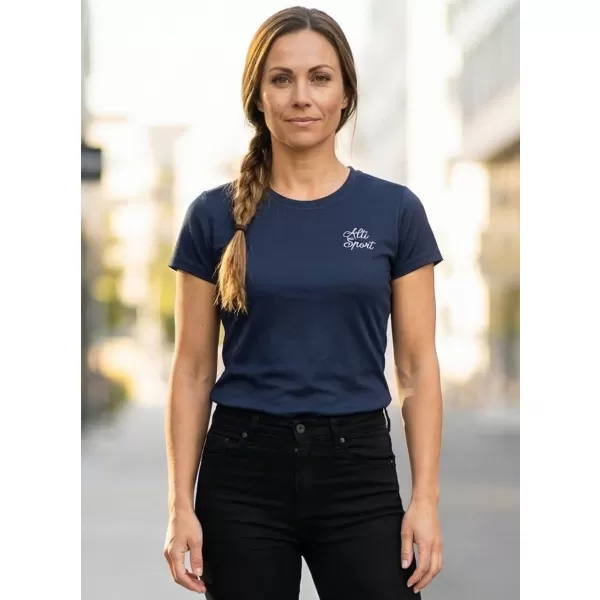  Tricou funcțional de damă ALTISPORT ALW056140 ALBASTRU MARIN 