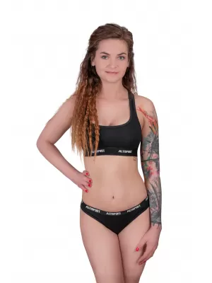 Lenjerie de femeie ALTISPORT GERFA LUNX084 NEGRU