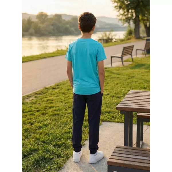  Tricou funcțional pentru băieți ALTISPORT ALK148147 TURCOAZ 