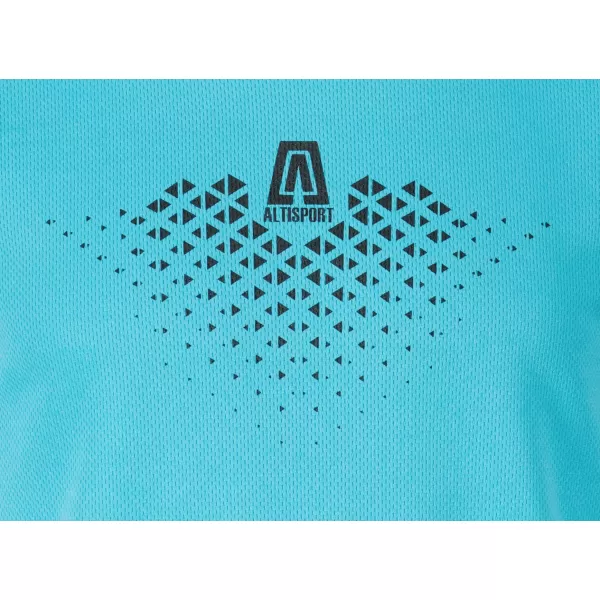  Tricou funcțional pentru băieți ALTISPORT ALK148147 TURCOAZ 