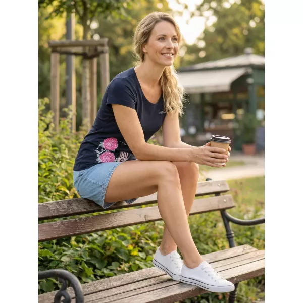  Tricou pentru femei ALTISPORT ALW146122 ALBASTRU MARIN 