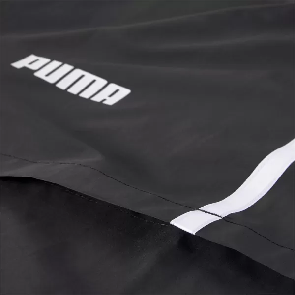  Jachetă pentru bărbați PUMA ESS SOLID WINDBREAKER 847484-01 BLACK PUMA NEGRU 