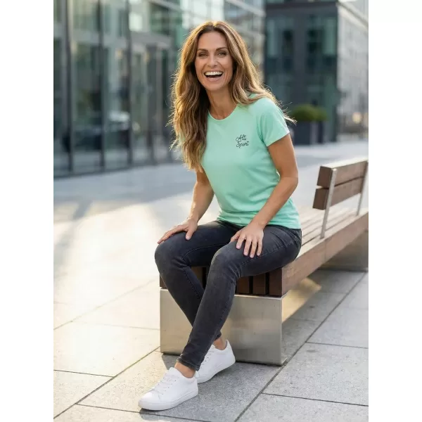  Tricou funcțional de damă ALTISPORT ALW056140 MENTĂ 