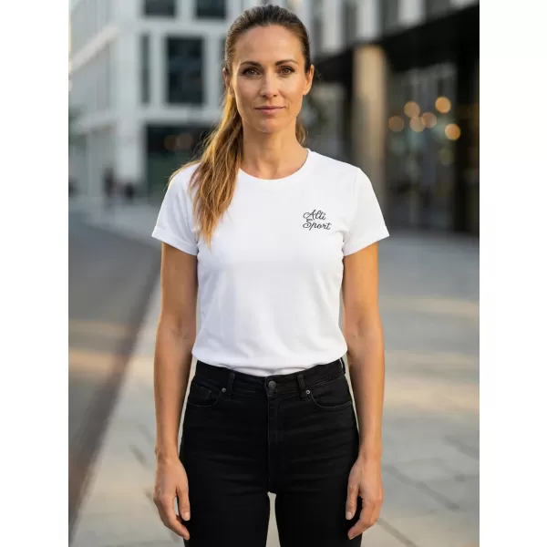  Tricou funcțional de damă ALTISPORT ALW056140 ALB 