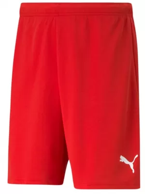 Pantaloni scurți pentru bărbați PUMA TEAMRISE SHORT 704942-01 PUMA ROȘU/PUMA ALB