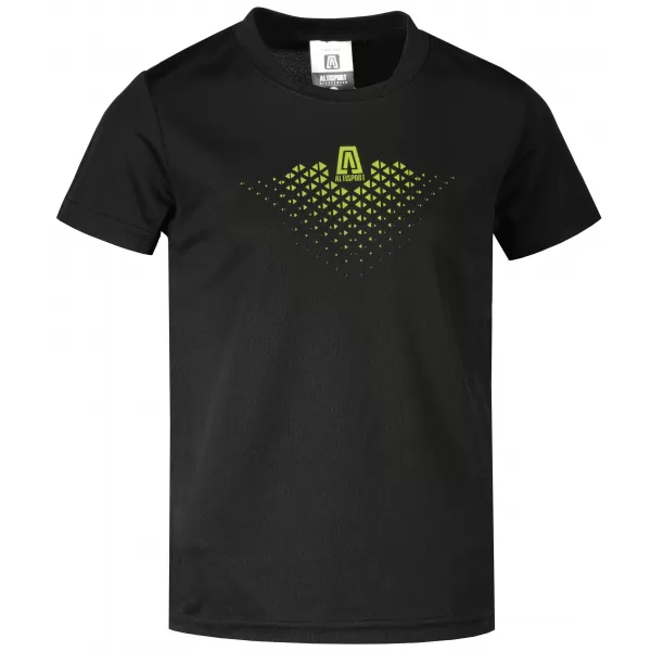  Tricou funcțional pentru băieți ALTISPORT ALK148147 NEGRU 