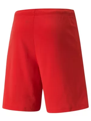 Pantaloni scurți pentru bărbați PUMA TEAMRISE SHORT 704942-01 PUMA ROȘU/PUMA ALB