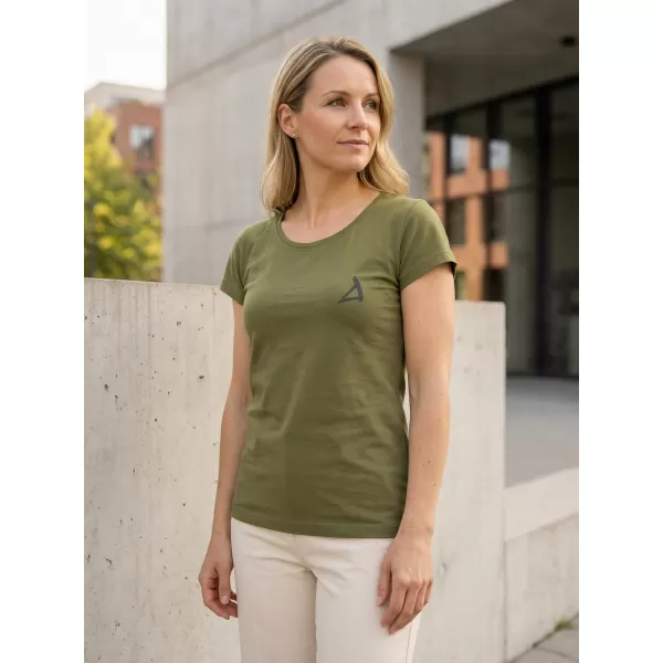  Tricou premium pentru femei ALTISPORT ALW145154 VERDE AVOCADO 